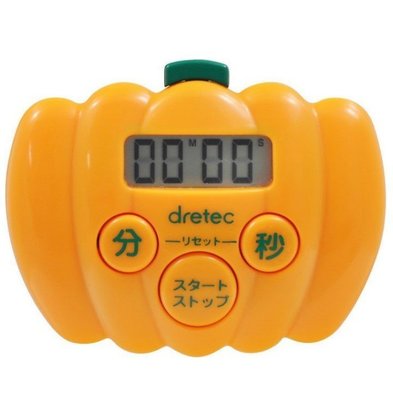 一鑫餐具【日本DRETEC多利科 南瓜計時器 T-526 OR】電子計時器代理商公司貨
