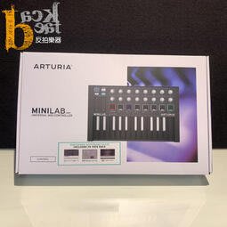 【反拍樂器】Arturia MiniLab MKII MIDI鍵盤 25鍵 即插即用 便利攜帶 附贈軟體