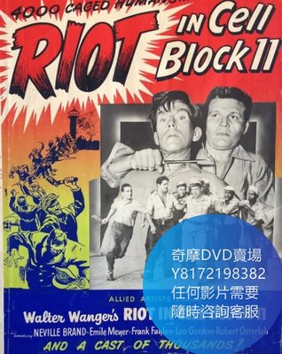DVD 海量影片賣場 牢獄大暴動/Riot in Cell Block 11  電影 1954年