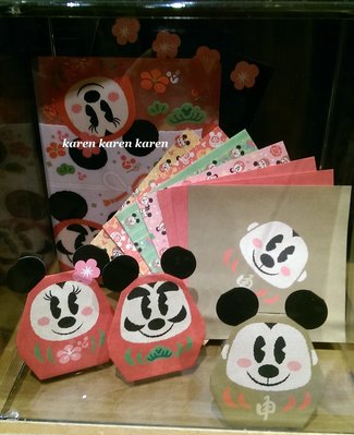 ***日本帶回***東京迪士尼 申 猴年米奇Mickey米妮Mickey立體摺紙便條紙(3款1組)+收納夾♪☆♪