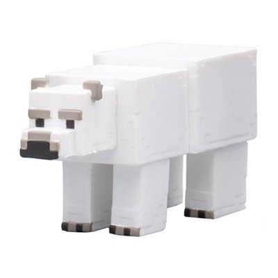 【QQ公仔物語】【NA608】【現貨滿千免運】 Minecraft 我是創世神 麥塊 排隊公仔P3 單賣 北極熊 日版
