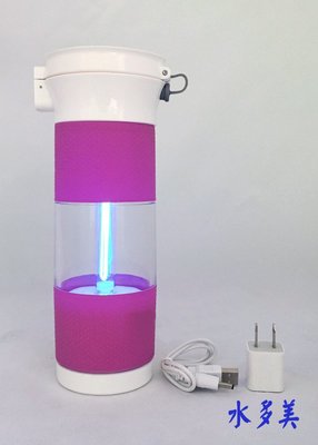 原廠愛科濾淨UV-905紫外線殺菌生飲級隨身瓶濾水壺，取代BRITA濾水壺
