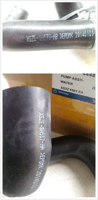 【小昱汽材】MPV 2.5/3.0 水幫浦 水邦浦 水泵浦 含熱水管 全新品 正廠件(MILLENIA TIERRA)