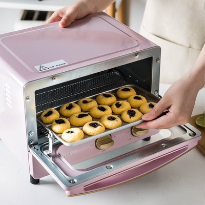 現貨熱銷-愛麗思復古家用多功能電烤箱早餐烘焙蛋撻小型蛋糕烤箱#歐式 #簡約 #便捷生活