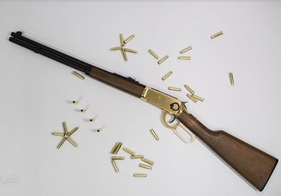 【武雄】 Umarex Cowboy Rifle M1894 CO2牛仔拋殼馬槍 金-UMAREXCL1894G