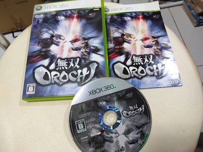收藏品 絕版經典遊戲XBOX360 無雙OROCHI 書房