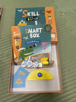 小康軒Smart Box益智遊戲盒SKILL 阿布的航海日記--堆積木專注力UP