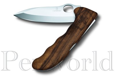 【Pen筆】Victorinox維氏Hunter Pro Wood 130mm狩獵折刀 0.9410.63 胡桃木柄