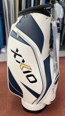 (易達高爾夫)全新原廠XXIO GGC-22017 白/藍色 高爾夫桿袋