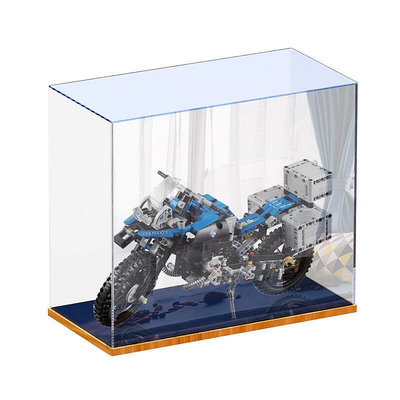 展示盒 防塵盒 收納盒 樂高42063寶馬摩托車LEGO模型透明收納防塵盒亞克力展示盒 防塵罩