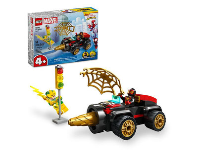 現貨 LEGO 樂高 4+系列 10792 蜘蛛人 電鑽車 Drill Spinner Vehicle 全新未拆 公司貨