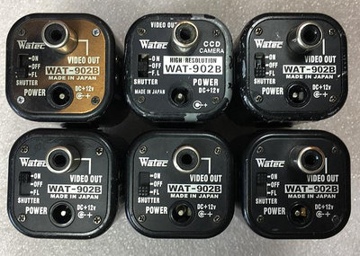 WATEC瓦特WAT-902B 1/2英寸CCD黑白 夜視 低照度 工業相機攝像頭