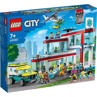 台中＊＊宏富玩具＊＊樂高積木 LEGO My City 60330 城市醫院