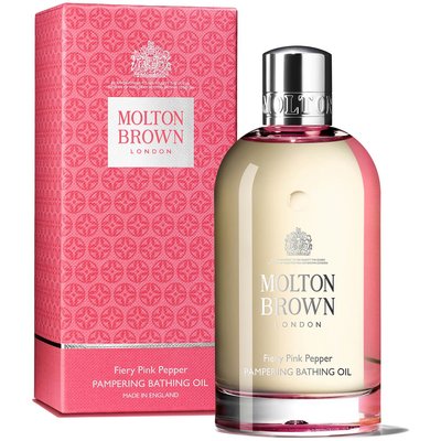 英國皇家御用 Molton Brown 摩頓布朗 粉紅胡椒 寵愛呵護沐浴油 200ml