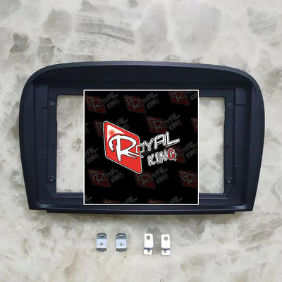 👑皇家汽車音響👑MERCEDES BENZ 賓士 SL R230 專用 9吋 汽車面框 面板框 汽車改裝框