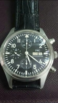 IWC萬國錶Fliegerchronograph 系列腕錶。