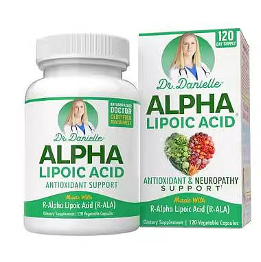 美國直效郵件Alpha-Lipoic Acid Dr. Danielle α -硫辛酸120