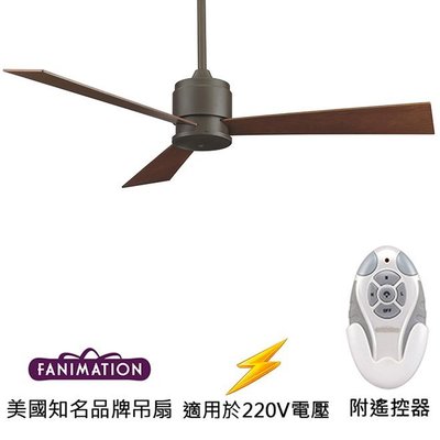 [top fan] Fanimation Zonix 54英吋吊扇(FP4620OB-220)油銅色 適用於220V電壓