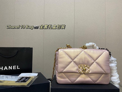 【包包】Chanel19bagI1男生女生都可以擁有的小香這個包又多“不需要我多說了大logo黑金標志辨 NO.72545