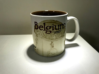 比利時 星巴克 典藏 icon 比利時 城市杯 馬克杯 咖啡