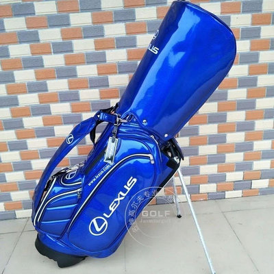 全新 凌志高爾夫球包全水晶料防水球袋男士支架包多功能腳架包golf-水水精品衣櫥