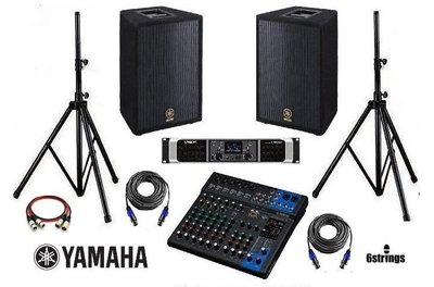 【六絃樂器】全新 Yamaha MG12XUK + PX3 + A12*2 組合 / 舞台音響設備 專業PA器材