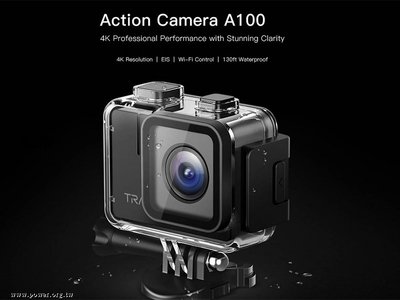 《動力屋 》台灣公司貨 Apeman 4K行動相機A100 (Trawo) /運動攝影機 附遙控器