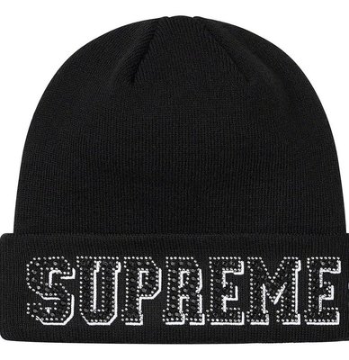 Koala海購 Supreme 20SS Gems Beanie 水鑽 貼鑽 毛帽 針織帽