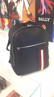 特價！Bally backpack bag，難得黑色雙肩後背包，請先參考商品描述.美outlet代購