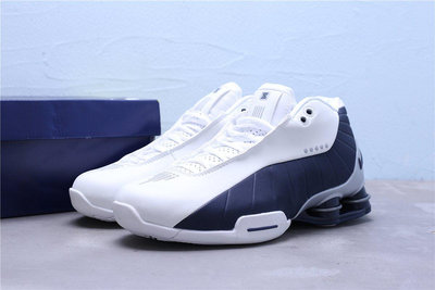 Nike Shox BB4 Olympic 奧運 深藍白銀 運動籃球鞋 男鞋 AT7843-100【ADIDAS x NIKE】