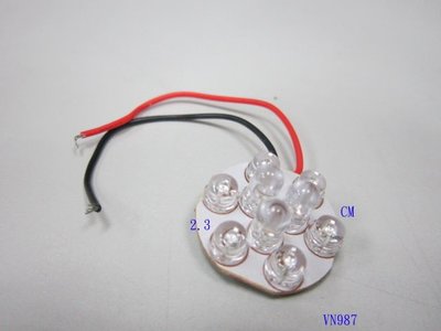 【全冠】LED燈 紅色 神明燈泡半成品 電壓AC110V 清倉價10PCS/100元(VN987)