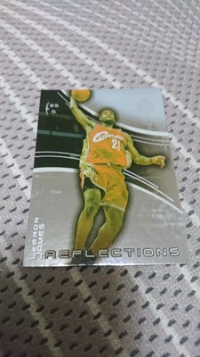 2003-04 Upper Deck Reflections Lebron James Rookie RC 少見新人卡
