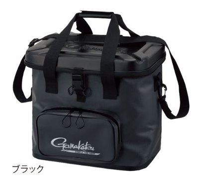 《三富釣具》GAMAKATSU 置物袋 GM-2499 36cm 黑 另有 40cm 黑 商品編號585322/339