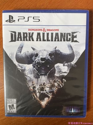 現貨 PS5游戲 龍與地下城黑暗聯盟 Dark Alliance 中英文English