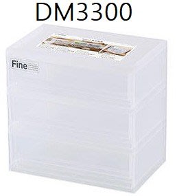聯府 DM3006 MINI三層收納盒 DM3202 台灣製//收納箱//塑膠箱 DM3300