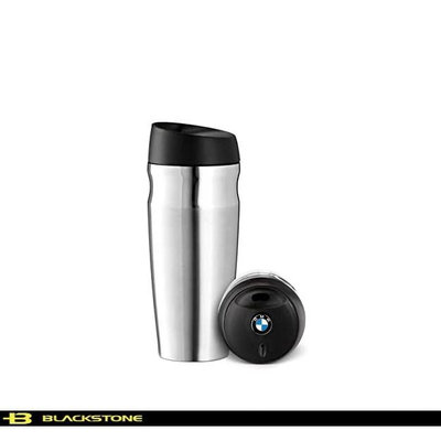 [黑石研創] BMW 原廠 精品 生活 隨手杯 不鏽鋼 保溫杯 保冷杯 飲料杯 隨行杯 曲線 設計 握感【2J141】