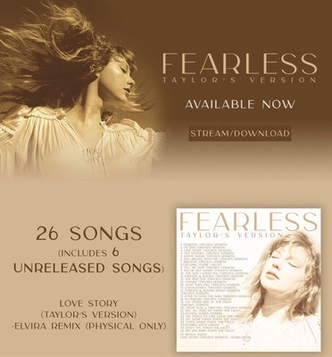 迷俱樂部｜Taylor Swift 泰勒絲 [代購] CD黑膠周邊 Fearless Evermore Folklore