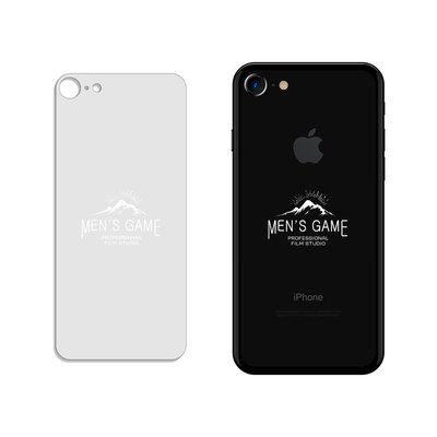 4 全新MENS GAME for iPhone7/8疏水疏油 手機背面保護貼 保護貼