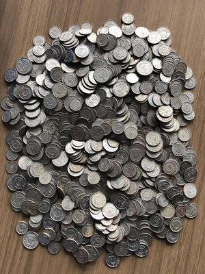 二手 1.54斤分幣硬幣 錢幣 銀幣 硬幣【古幣之緣】40