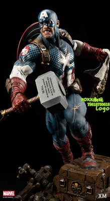 BOXX潮玩~33TOYS XM Studios Marvel 漫威 終極美國隊長 雕像