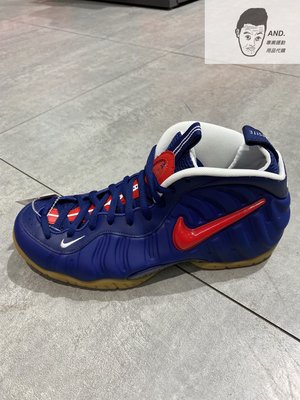 【AND.】NIKE AIR FOAMPOSITE PRO 藍紅白 生膠底 太空鞋 休閒 籃球鞋 男CJ0325-400