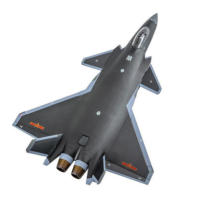 飛機模型1:72 1:60殲20飛機模型仿真合金1:48殲二十J20隱行戰斗機模型軍事
