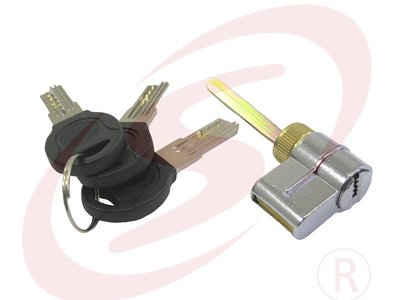 台灣製 三合一通風門鎖心 65mm 卡巴鎖匙 連體鎖鎖心 匣式鎖鎖心 以色列鎖匙 鎖頭