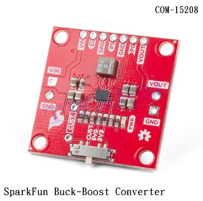 《德源科技》r) SparkFun 原廠 Buck-Boost Converter 升壓轉換器 (COM-15208)