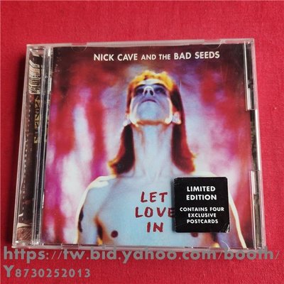 樂迷唱片~正版 41091 Nick Cave And The Bad Seeds Let Love In 拆封/二手