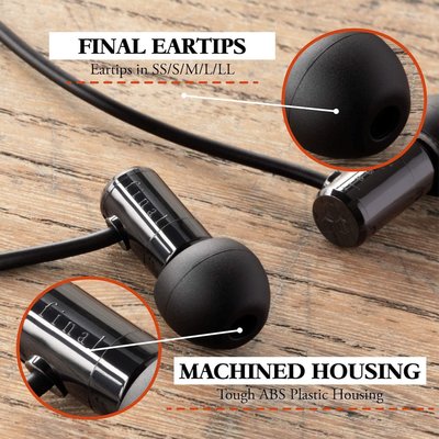 日本原裝 Final E1000 耳機 高解析 Hi-Res 耳機 耳道式 入耳式 耳機 高音質【全日空】