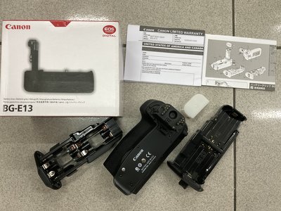 [保固一年][高雄明豐] 原廠全新盒裝 Canon BG-E13 電池手把 for 6D 庫存出清[F0718]