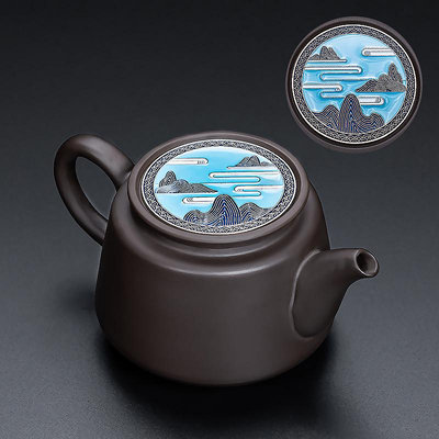 紫砂側把防燙泡茶壺單壺家用中式喝茶茶具套裝輕奢高檔小型沖茶器