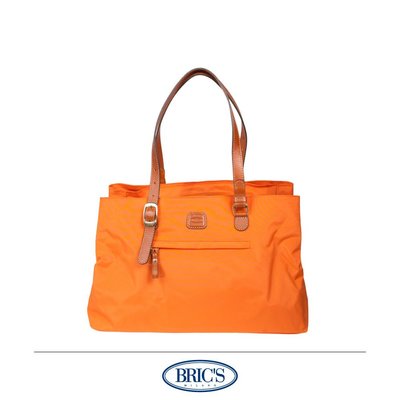 【Chu Mai】Bric's BXG35282 手提包.肩背包.百貨專櫃包.Bric's品牌包(橘色)(免運)