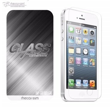 【UNIPRO】Metal-Slim iPhone 5 5S SE 0.33mm 9H 耐磨防刮防指紋疏油疏水鋼化玻璃貼